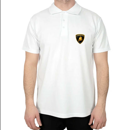 Lamborghini Classic Polo Yaka Renkli Tişört