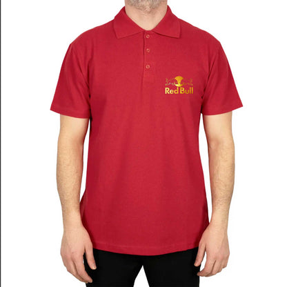 Redbull Gold Polo Yaka Renkli Tişört
