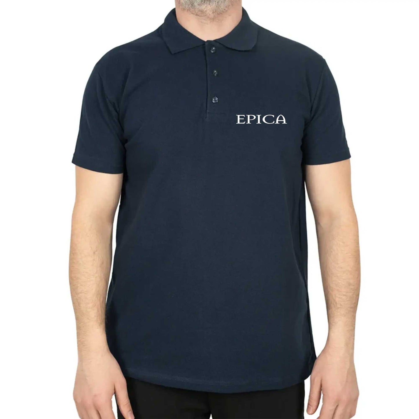 Epica Logo Polo Yaka Renkli Tişört