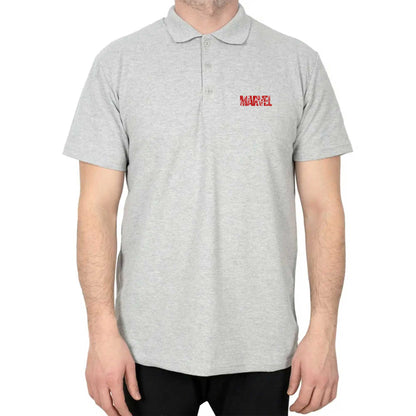 Marvel Heroes in Post 3 Polo Yaka Renkli Tişört