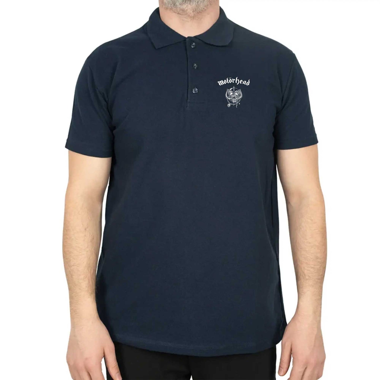 Motörhead Logo Classic Polo Yaka Renkli Tişört