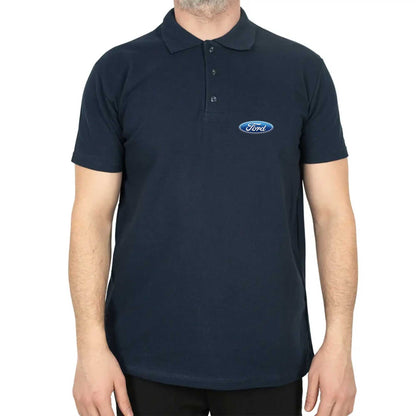 Ford Logo Polo Yaka Renkli Tişört