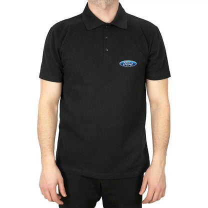 Ford Logo Polo Yaka Renkli Tişört