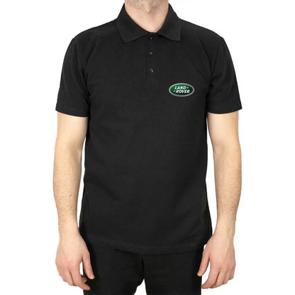 Land Rover Logo Polo Yaka Renkli Tişört