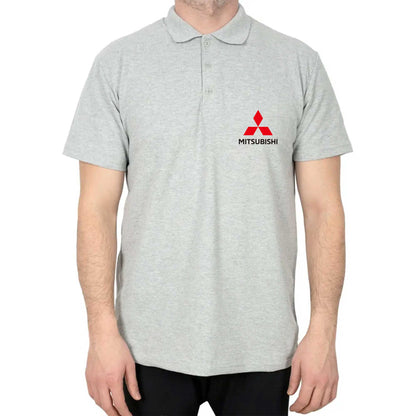 Mitsubishi Logo Polo Yaka Renkli Tişört