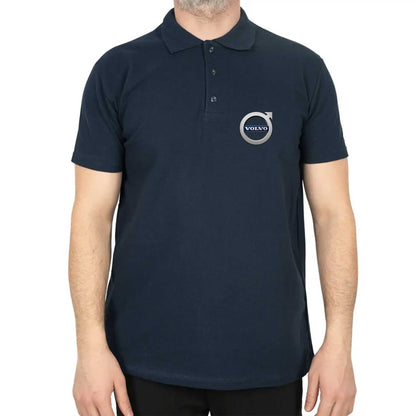 Volvo Logo Polo Yaka Renkli Tişört