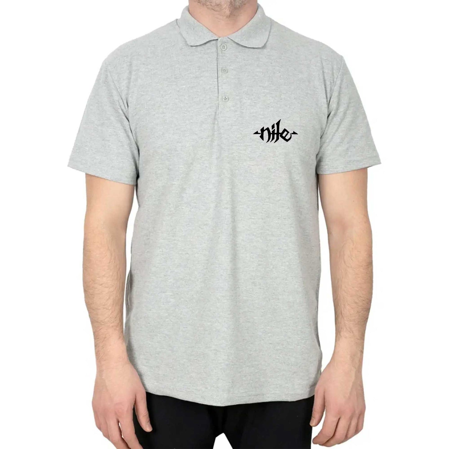 Nile Logo Polo Yaka Renkli Tişört