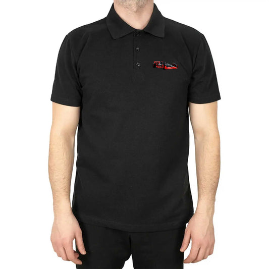 F1 Audi Car Polo Yaka Renkli Tişört