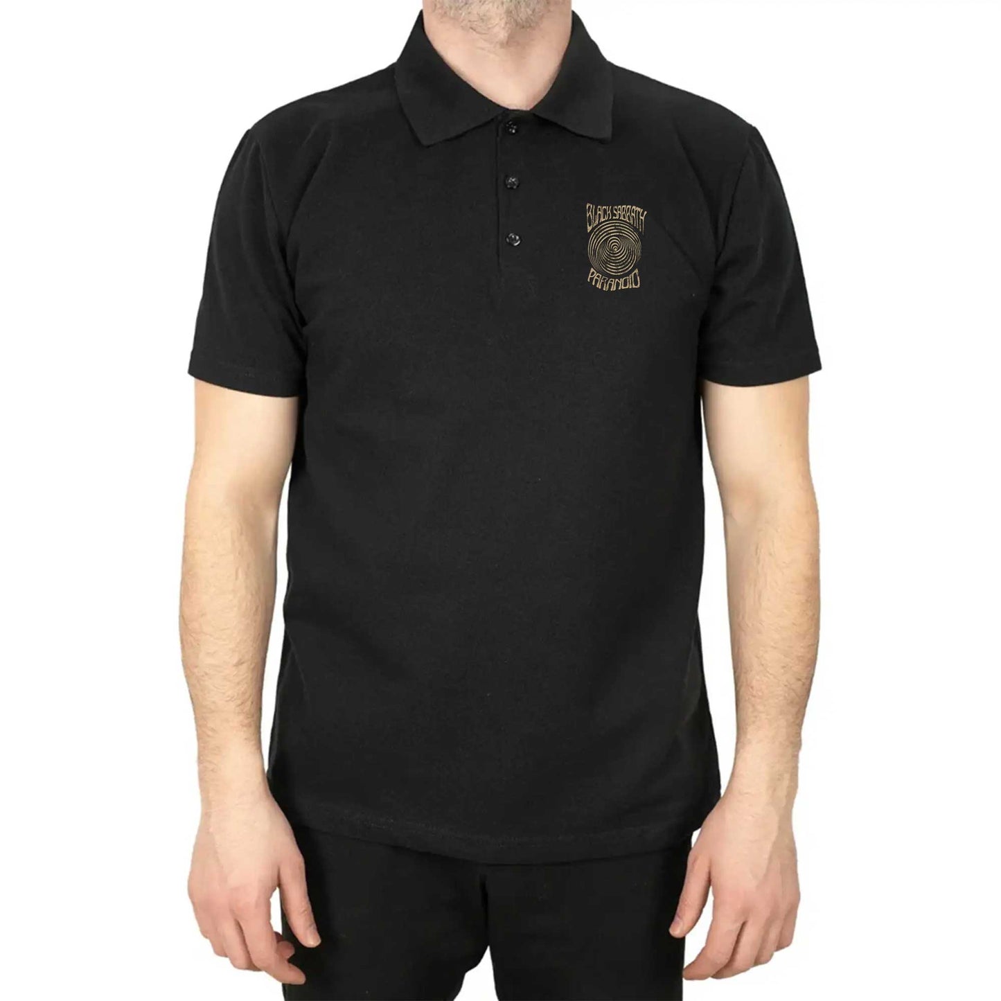 Black Sabbath Paranoid Polo Yaka Renkli Tişört