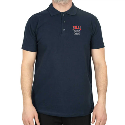 Chicago Bulls 23 Polo Yaka Renkli Tişört