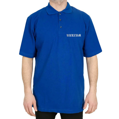 Burzum Logo Yazı Polo Yaka Renkli Tişört