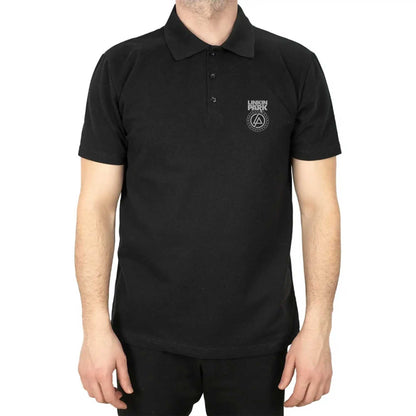 Linkin Park Logo ve Star Polo Yaka Renkli Tişört