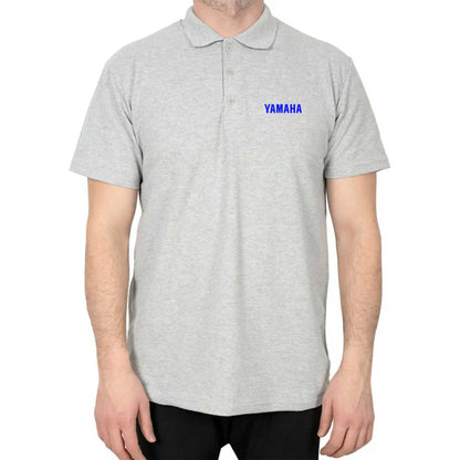 Yamaha Text Blue Polo Yaka Renkli Tişört