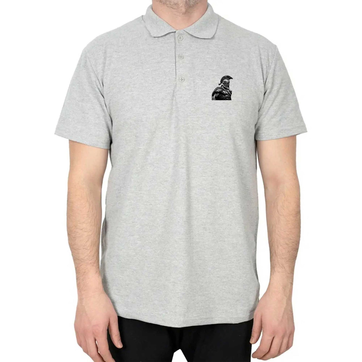 Achilles' Warrior Polo Yaka Renkli Tişört