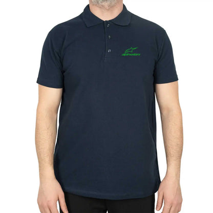 Alpinestars Logo Polo Yaka Renkli Tişört