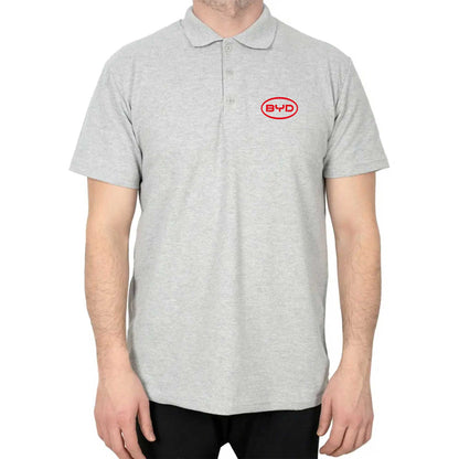 BYD Logo Polo Yaka Renkli Tişört