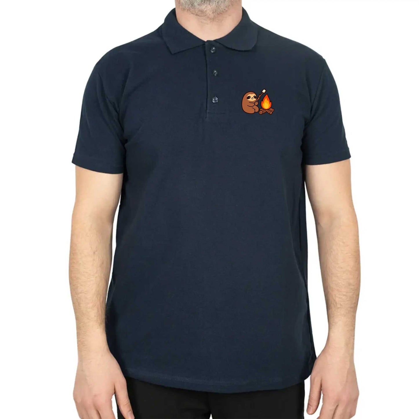 Camp Cute Polo Yaka Renkli Tişört