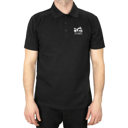 ONE World 1250GS White Polo Yaka Renkli Tişört