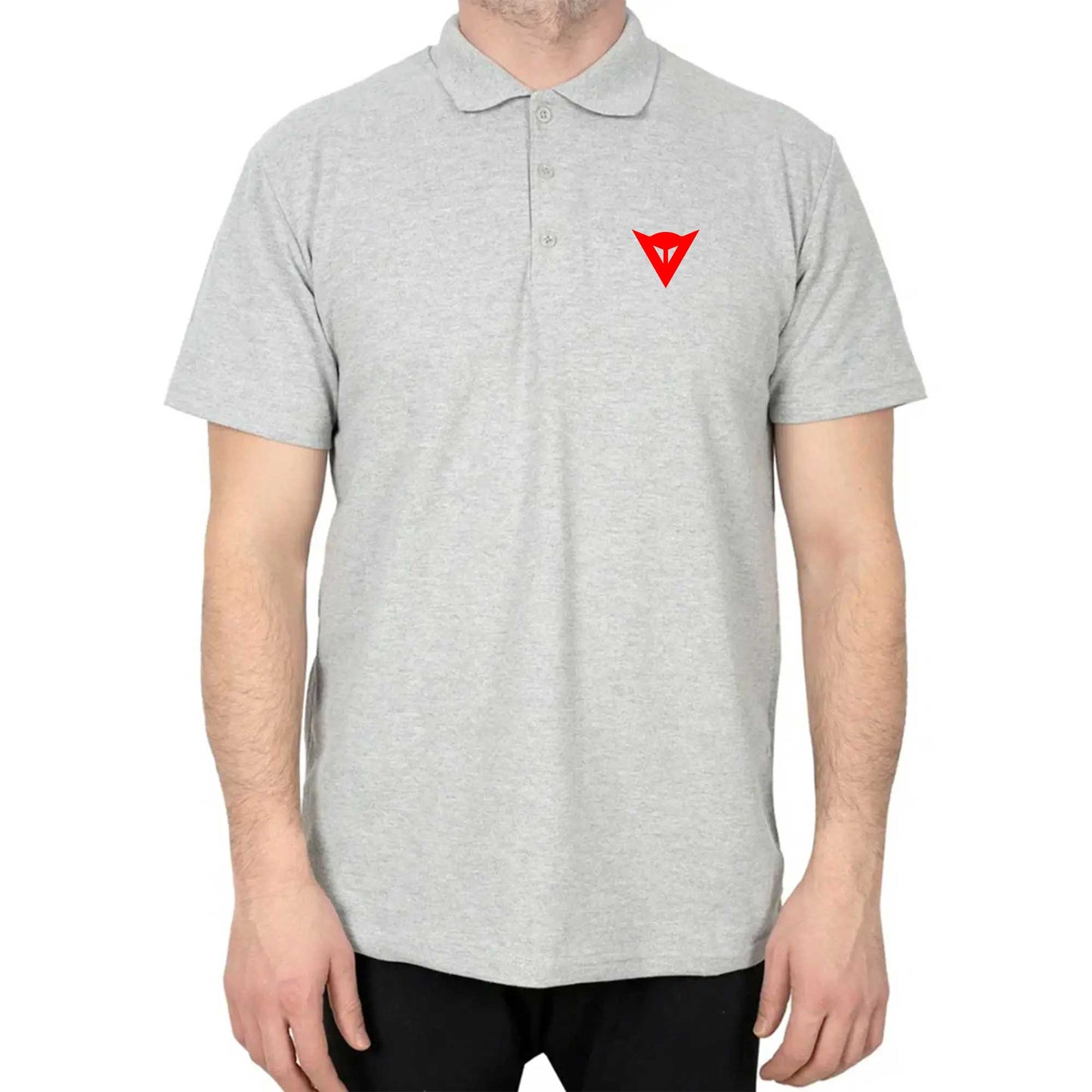 Dainese Red Logo Polo Yaka Renkli Tişört