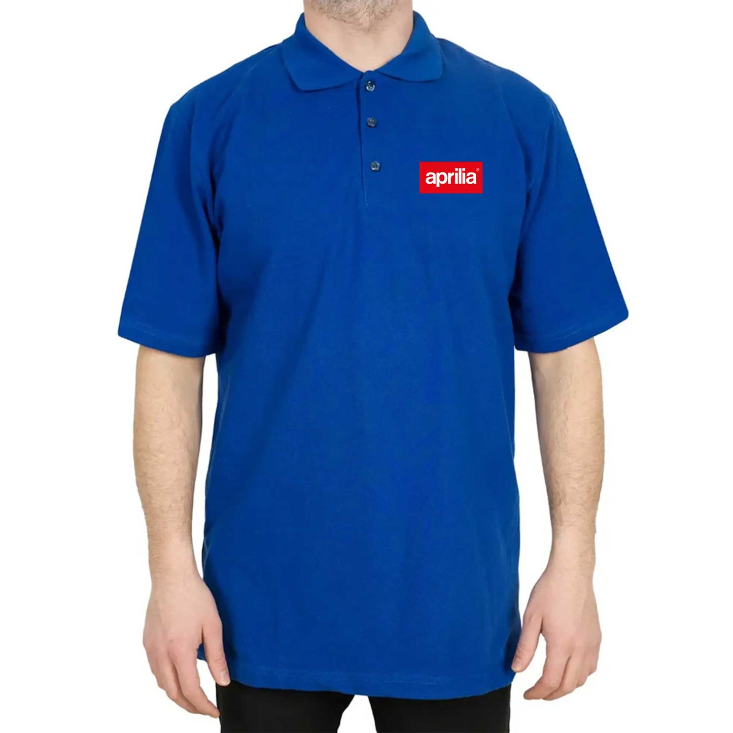 Aprilla Logo Polo Yaka Renkli Tişört