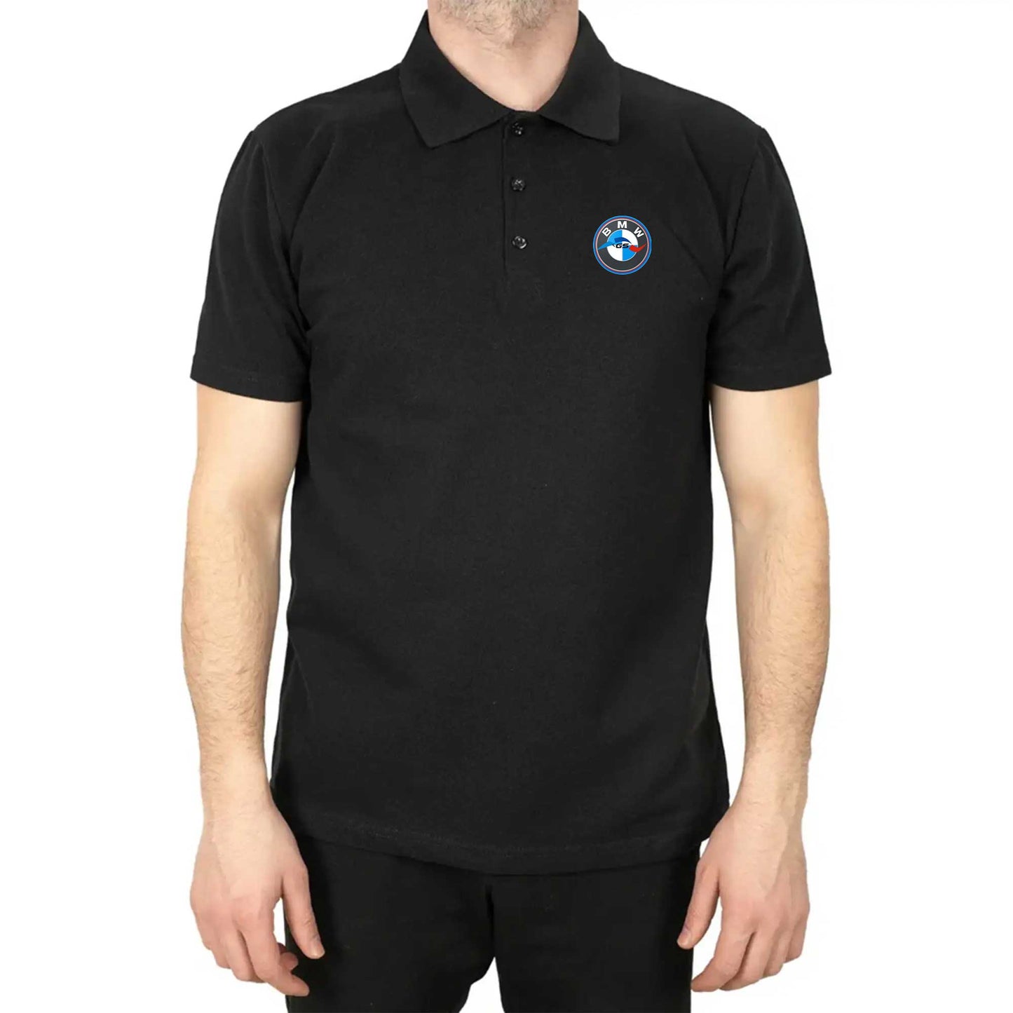 Bmw GS Logo Polo Yaka Renkli Tişört