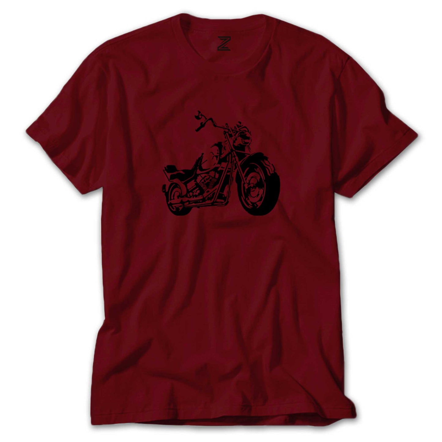 Chopper Motorsiklet Renkli Tişört
