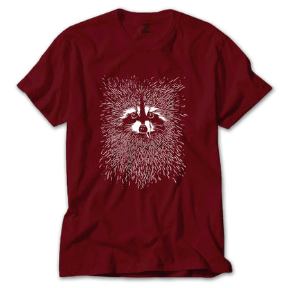 Raccoon Renkli Tişört