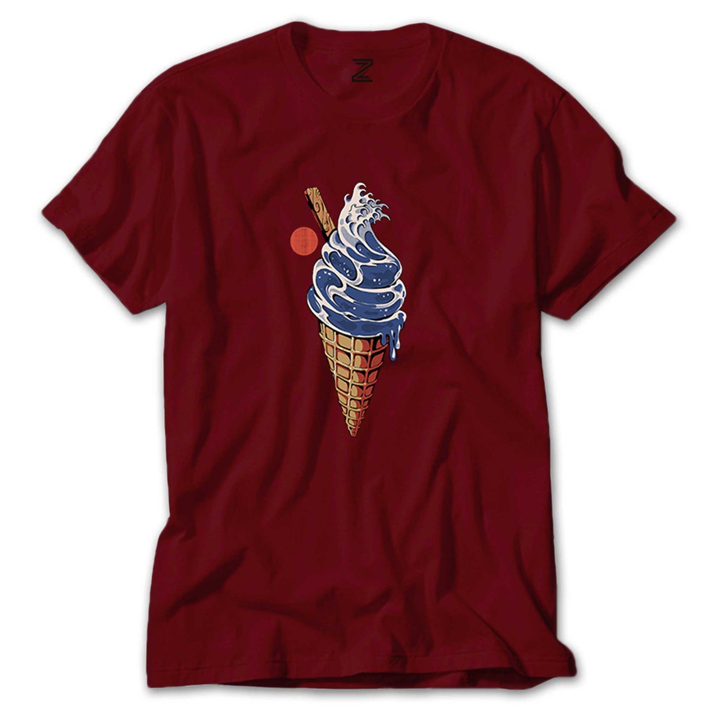 Ice Cream Ocean Renkli Tişört
