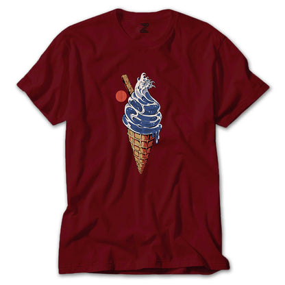 Ice Cream Ocean Renkli Tişört
