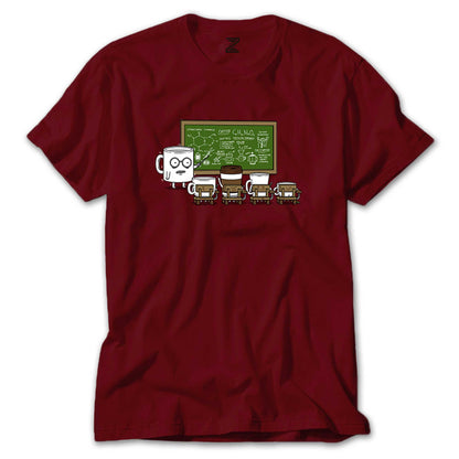 New Course Caffeine Renkli Tişört