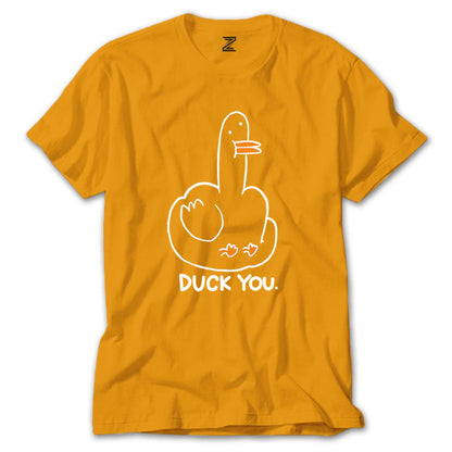 Duck You Renkli Tişört