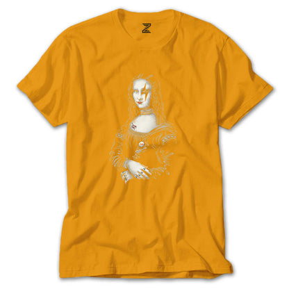 Mona Lisa Rock Renkli Tişört