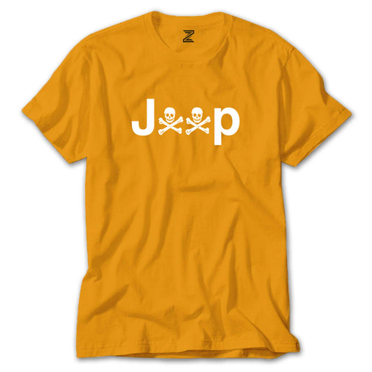 Jeep Kuru kafa Renkli Tişört
