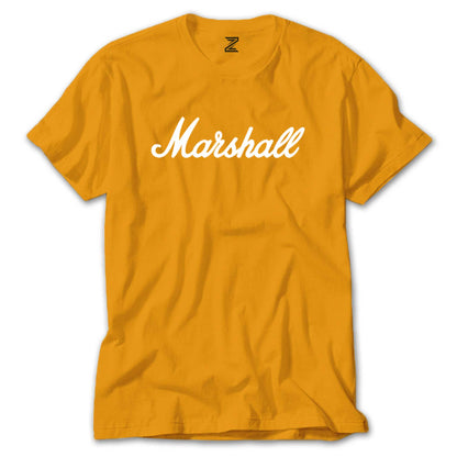 Marshall Logo Renkli Tişört
