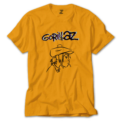 Gorillaz Head Renkli Tişört