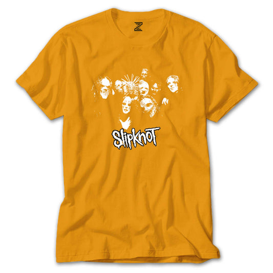 Slipknot Hallowen Renkli Tişört