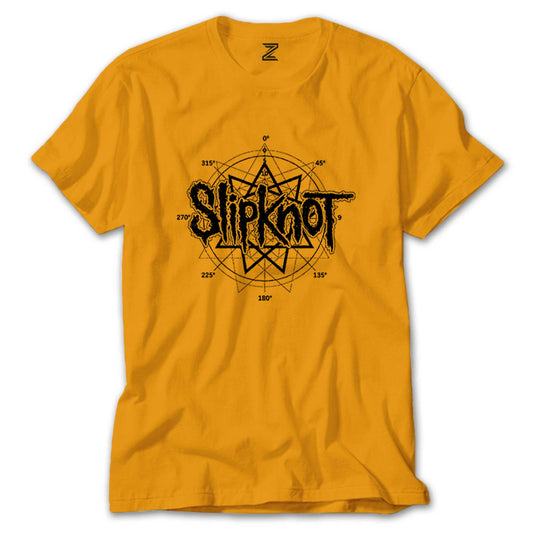 Slipknot Pentagram Renkli Tişört