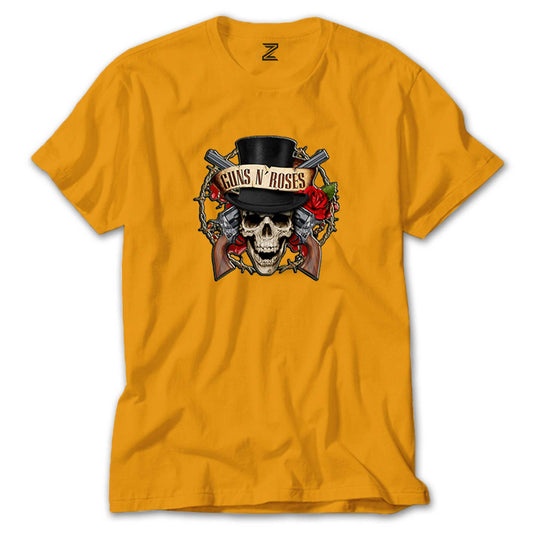 Guns N Rosses Vintage Renkli Tişört
