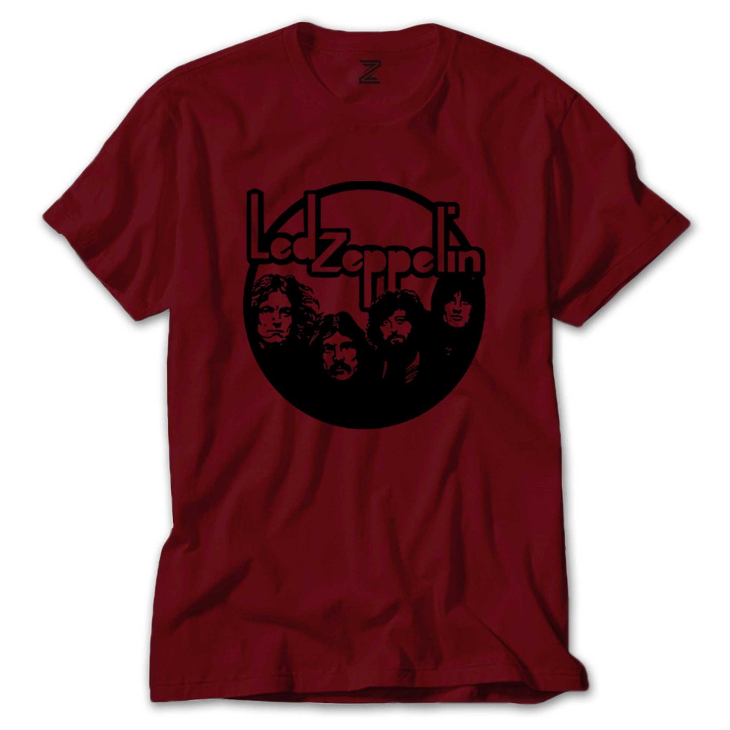 Led Zeppelin Circle Renkli Tişört
