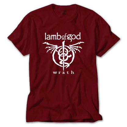 Lamb Of God Wrath Renkli Tişört