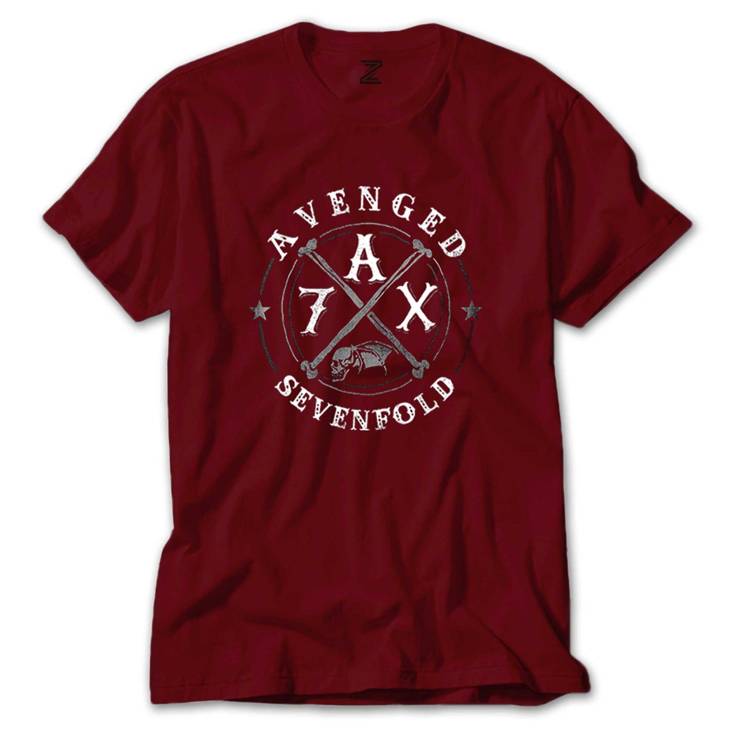 Avenged Sevenfold A7X Patch Renkli Tişört