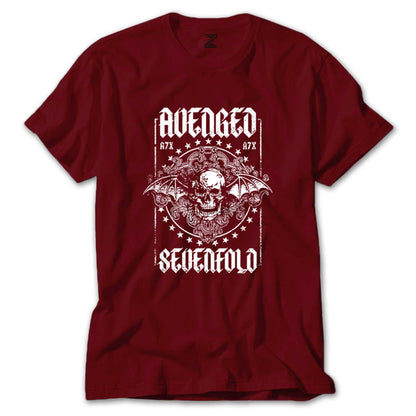 Avenged Sevenfold Damen Renkli Tişört
