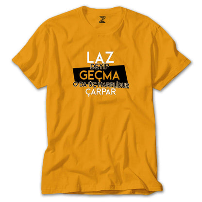 Laz Deyip Geçma Renkli Tişört