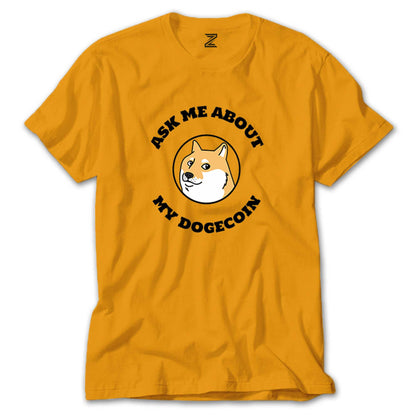 My Dogecoin Kripto Renkli Tişört