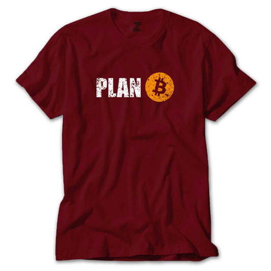 Kripto Para Plan B Renkli Tişört