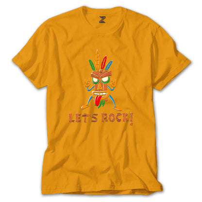 Lets Rock Renkli Tişört