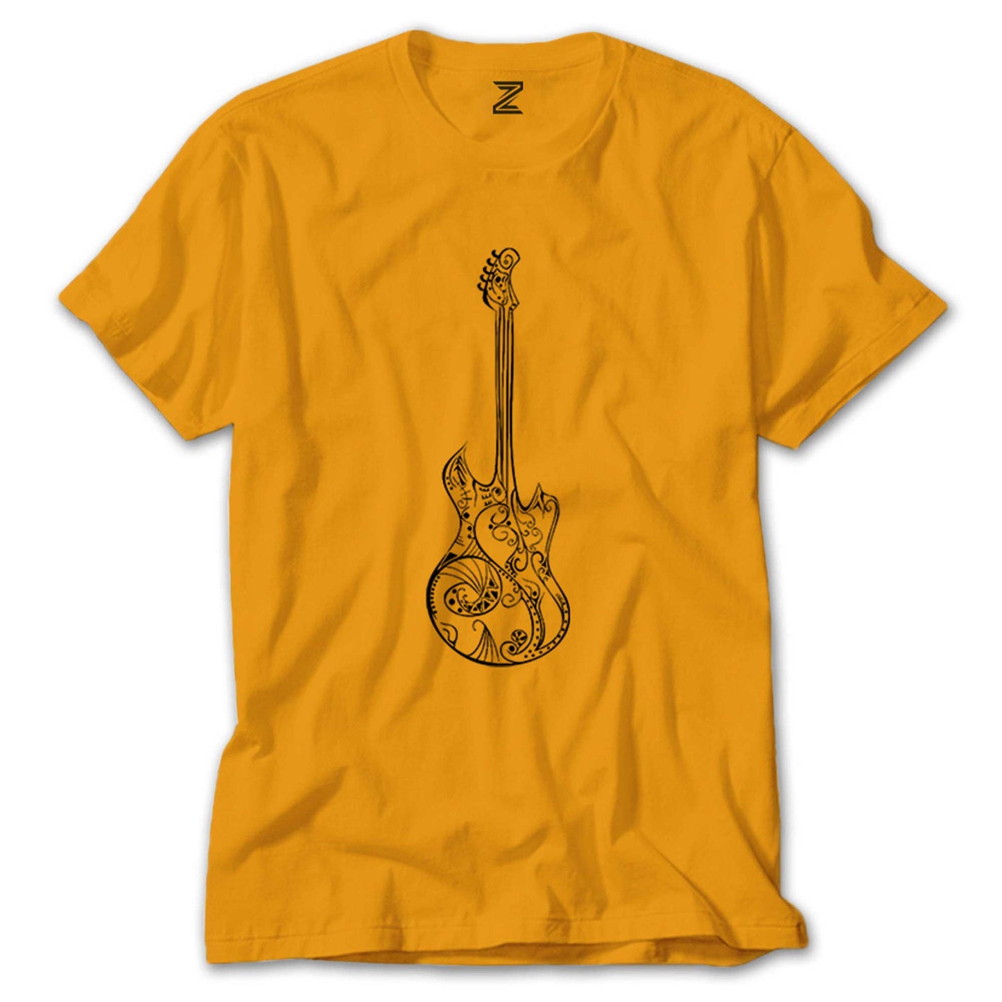 Gitar Müzik Aşkı Renkli Tişört