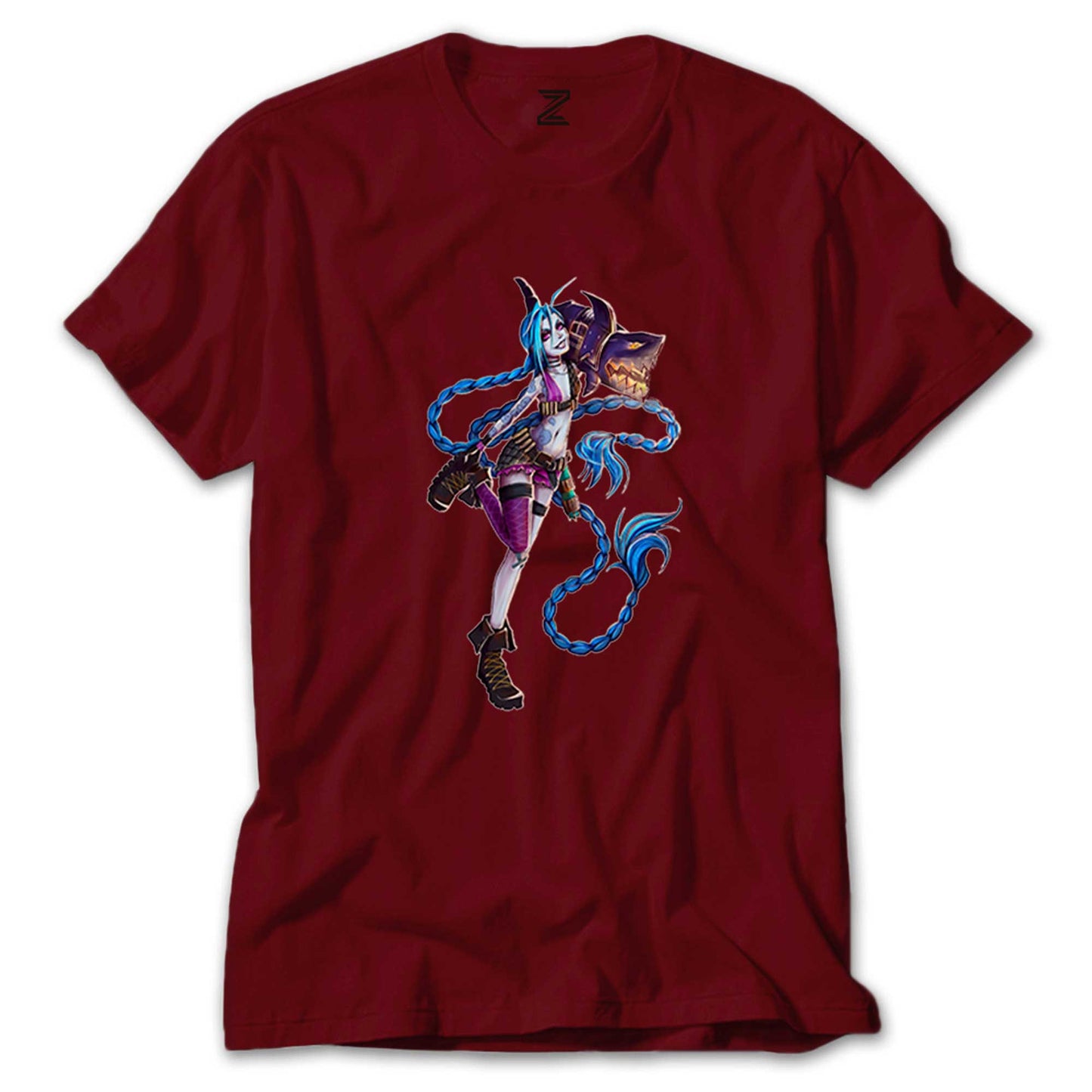 Jinx Crazy Renkli Tişört
