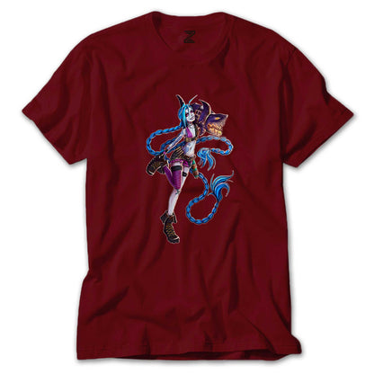 Jinx Crazy Renkli Tişört