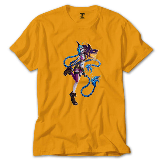 Jinx Crazy Renkli Tişört